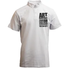 Футболка з коміром стійкою Art
