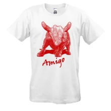 Футболка Amigo з червоним биком