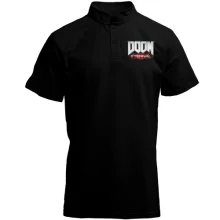 Футболка с воротником стойкой Doom Eternal