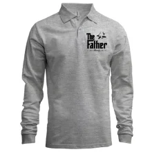 Лонгслив поло The father (family)