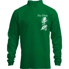 Лонгслів поло зі стійкою Ієрогліф Jiu-Jitsu