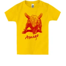 Дитяча футболка Amigo з червоним биком