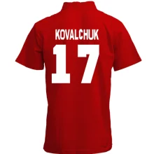 Футболка с воротником стойкой Ilya Kovalchuk