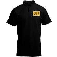 Футболка с воротником стойкой PUBG