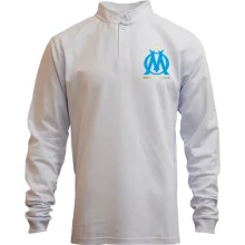 Мужской лонгслив поло со стойкой Olimpic Marseille