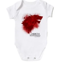 Дитяче боді The North Remembers - Game of Thrones