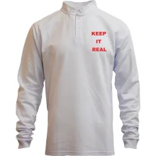 Лонгслів поло зі стійкою Keep It Real
