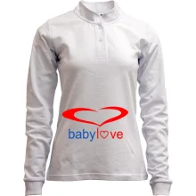 Лонгслів поло зі стійкою Baby Love
