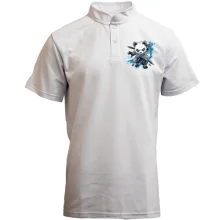 Футболка с воротником стойкой Боевая панда