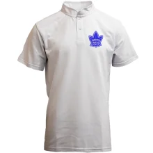 Футболка с воротником стойкой с вышитой эмблемой Toronto Maple Leafs (Вышивка)