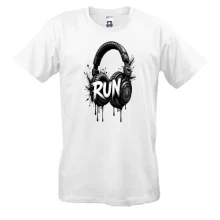Футболка Навушники Run