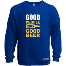 Світшот без начосу Good People Drink Good Beer