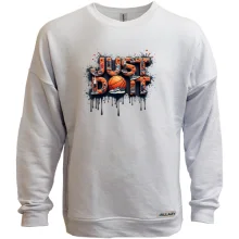 Світшот без начосу Just Do It з м'ячами