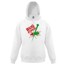 Детская толстовка с жуком Bug fixed