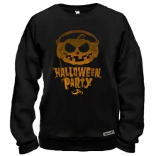 Свитшот с надписью Halloween Party