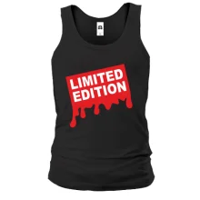 Майка Limited Edition с красными подтёками