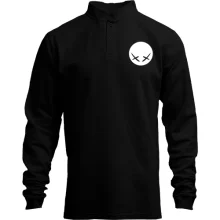 Мужской лонгслив поло со стойкой Modestep logo