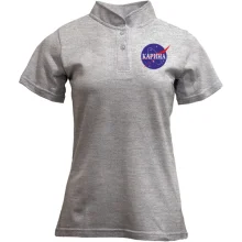 Футболка с воротником стойкой Карина (NASA Style)