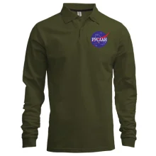 Лонгслив поло Руслан (NASA Style)