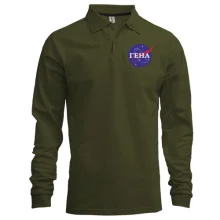 Лонгслив поло Гена (NASA Style)