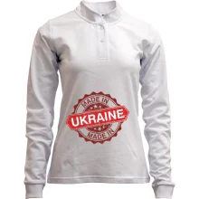 Лонгслів поло зі стійкою Made in Ukraine (2)