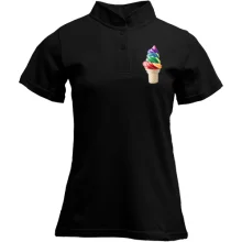 Футболка с воротником стойкой Gourmet ice-cream