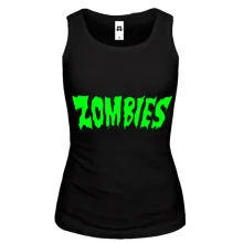 Майка с надписью Zombies