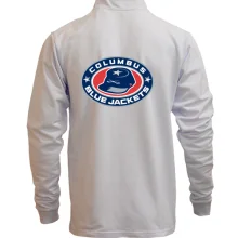 Лонгслив поло со стойкой Columbus Blue Jackets с кепи