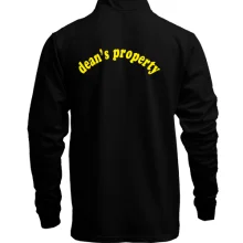 Мужской лонгслив поло со стойкой "Dean's property"