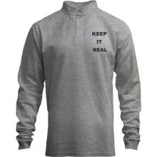 Мужской лонгслив поло со стойкой Keep It Real 2
