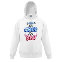 Дитяча толстовка на 50% good 50% bad