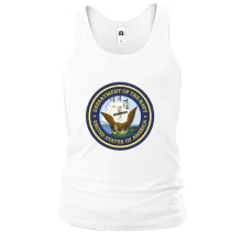 Майка NAVY (logo big)