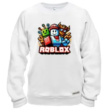 Свитшот с группой персонажей Roblox