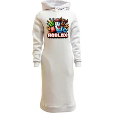 Худи платье с группой персонажей Roblox