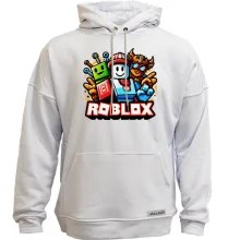 Худи без начеса с группой персонажей Roblox