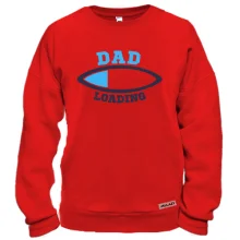 Свитшот Dad loading