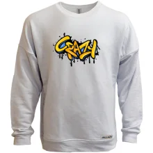Світшот без начосу Crazy