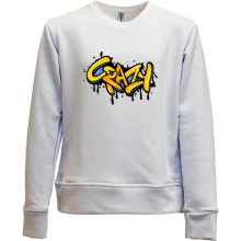 Детский свитшот без начеса Crazy