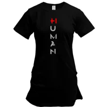 Туника HI HUMAN с красным плюсом