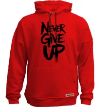 Худи без начеса Never Give Up