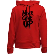 Детское худи без начеса Never Give Up