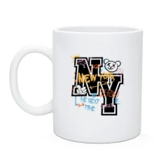 Чашка NY с граффити