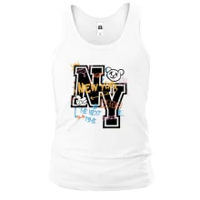 Майка NY с граффити