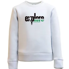 Детский свитшот Explore - The Great Outdoor