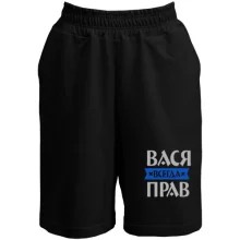 Мужские шорты Вася всегда прав