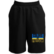 Шорты с принтом COLORS OF FREEDOM
