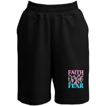 Шорти з написом Faith over Fear