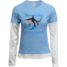 Комбинированный лонгслив Tralaleo Tralala (2)