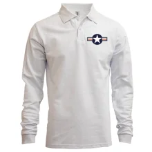 Чоловічий лонгслів поло United States Air Force (USAF)