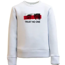 Дитячий світшот Trust no one